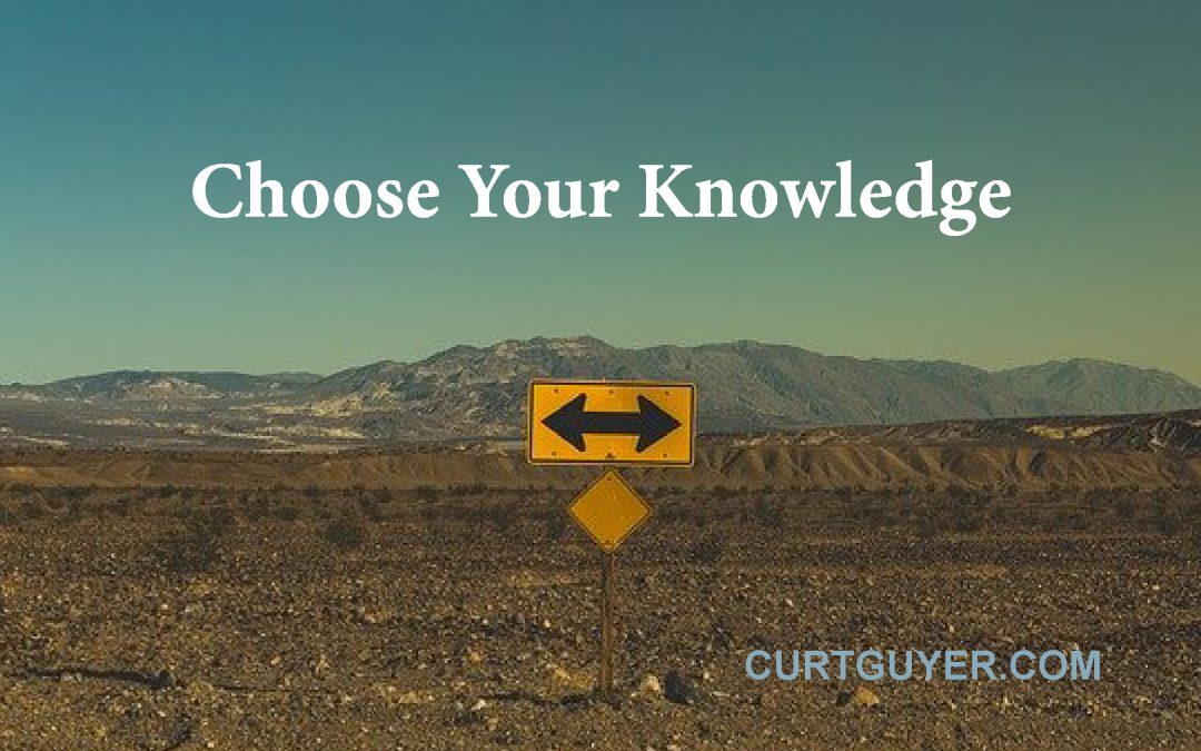 Choose Your Knowledge